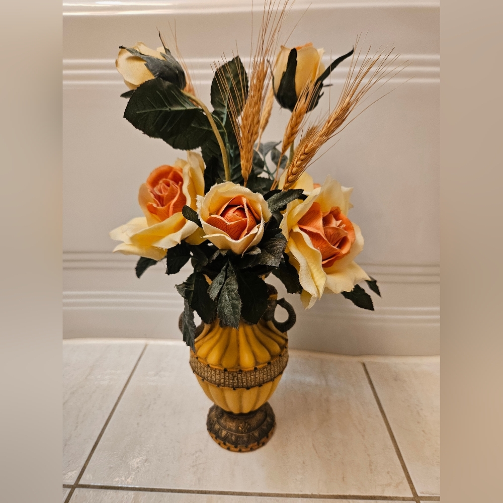 Vase with Roses